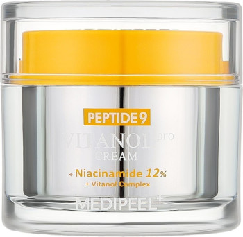 Крем для обличчя з пептидами з вітамінним комплексом Medi-Peel Peptide 9 Vitanol Cream Pro 50 мл