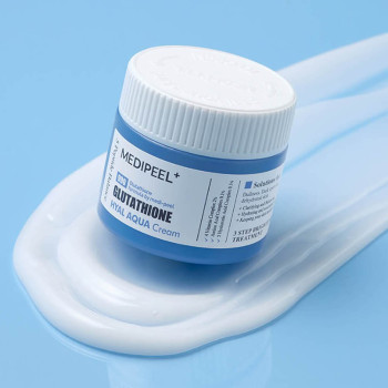 Зволожуючий вітамінний крем-гель для сяйва шкіри Medi-Peel Glutathione Hyal Aqua Cream 50мл