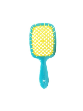 Гребінець Superbrush Janeke бірюза жовтий