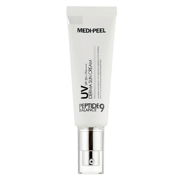 Антивіковий сонцезахисний крем Medi-Peel 9 Balance UV Derma Sun Cream SPF 50+ PA++++ 50мл