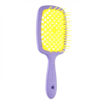Гребінець Superbrush Janeke фіолетовий жовтий