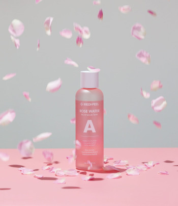 Двофазний тонер для обличчя із екстрактом троянди Medi-Peel Rose Water Bio Ampoule Toner, 500мл